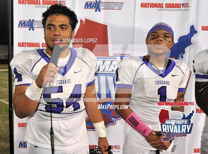 Thumbnail 1 in Rancho Cucamonga @ Los Osos (2017 MaxPreps Rivalry Series) photogallery.