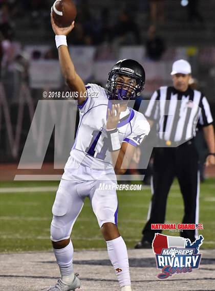Thumbnail 1 in Rancho Cucamonga @ Los Osos (2017 MaxPreps Rivalry Series) photogallery.