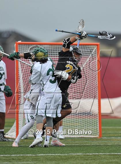 Thumbnail 1 in Arapahoe vs. Mountain Vista (CHSAA 5A Quarterfinal) photogallery.
