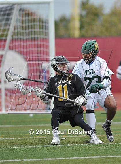 Thumbnail 1 in Arapahoe vs. Mountain Vista (CHSAA 5A Quarterfinal) photogallery.