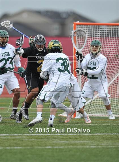 Thumbnail 3 in Arapahoe vs. Mountain Vista (CHSAA 5A Quarterfinal) photogallery.