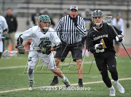 Thumbnail 1 in Arapahoe vs. Mountain Vista (CHSAA 5A Quarterfinal) photogallery.