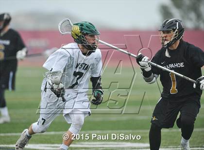 Thumbnail 3 in Arapahoe vs. Mountain Vista (CHSAA 5A Quarterfinal) photogallery.