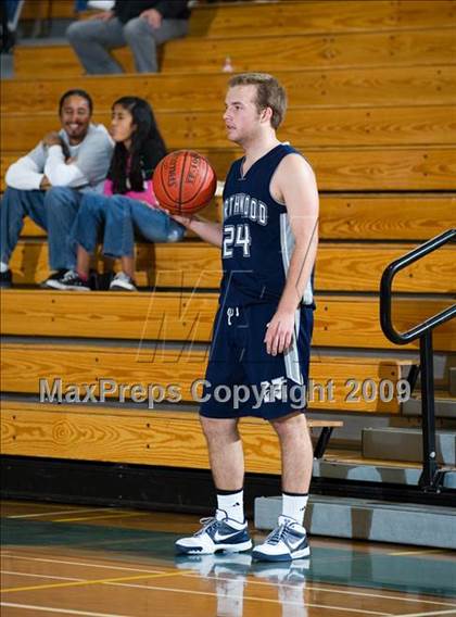 Thumbnail 2 in Troy vs Northwood (Santa Barbara Holiday Classic) photogallery.