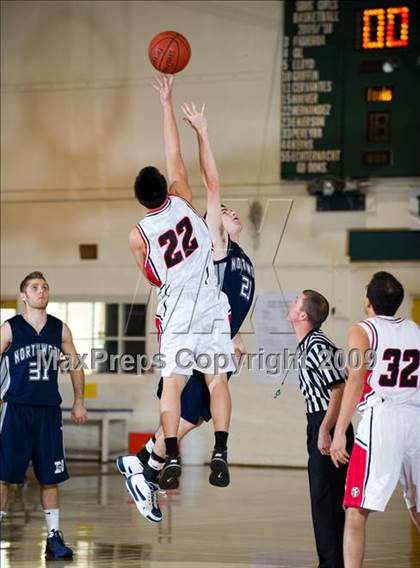 Thumbnail 1 in Troy vs Northwood (Santa Barbara Holiday Classic) photogallery.