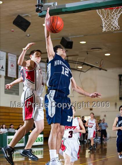 Thumbnail 1 in Troy vs Northwood (Santa Barbara Holiday Classic) photogallery.