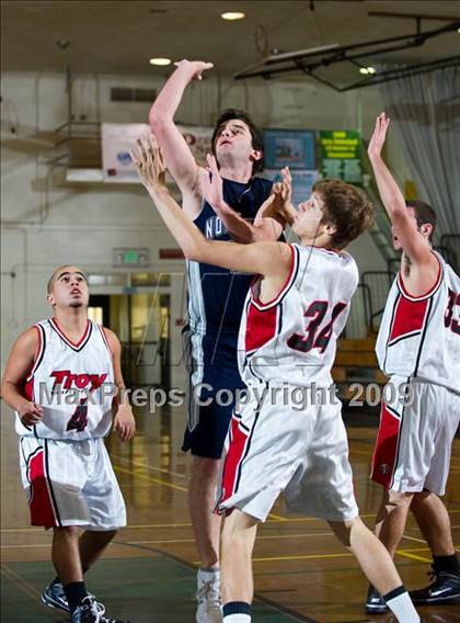 Thumbnail 3 in Troy vs Northwood (Santa Barbara Holiday Classic) photogallery.