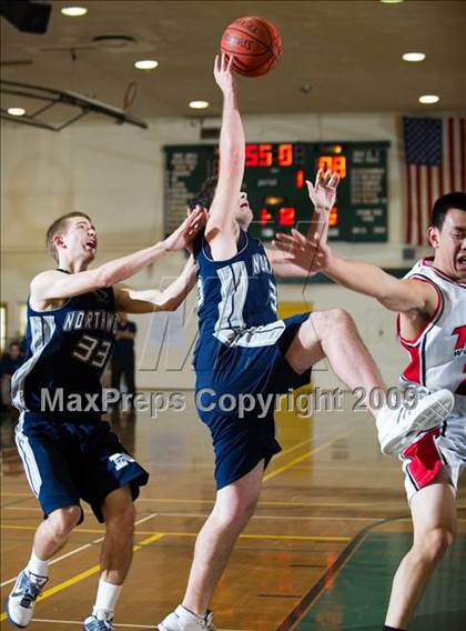 Thumbnail 2 in Troy vs Northwood (Santa Barbara Holiday Classic) photogallery.