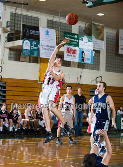Thumbnail 1 in Troy vs Northwood (Santa Barbara Holiday Classic) photogallery.
