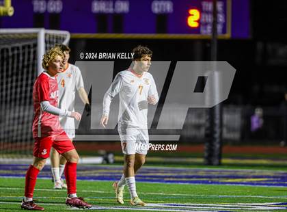 Thumbnail 3 in St. John's vs Newton North (MIAA Division 1 Final) photogallery.
