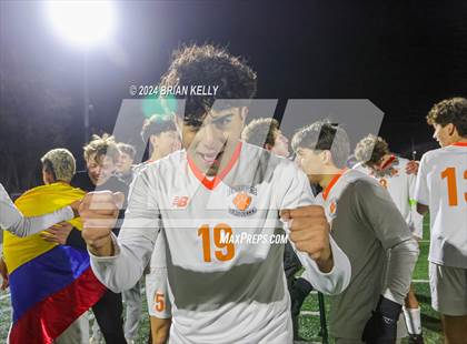 Thumbnail 3 in St. John's vs Newton North (MIAA Division 1 Final) photogallery.