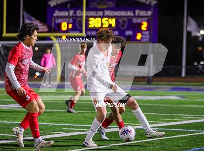 Thumbnail 3 in St. John's vs Newton North (MIAA Division 1 Final) photogallery.
