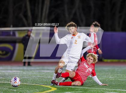 Thumbnail 2 in St. John's vs Newton North (MIAA Division 1 Final) photogallery.