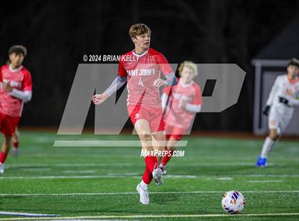 Thumbnail 3 in St. John's vs Newton North (MIAA Division 1 Final) photogallery.