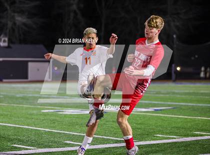 Thumbnail 3 in St. John's vs Newton North (MIAA Division 1 Final) photogallery.