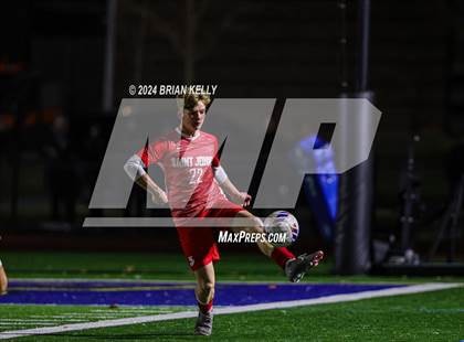 Thumbnail 3 in St. John's vs Newton North (MIAA Division 1 Final) photogallery.