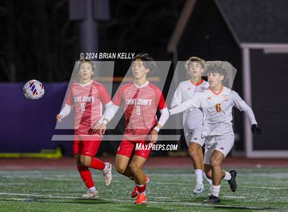 Thumbnail 3 in St. John's vs Newton North (MIAA Division 1 Final) photogallery.