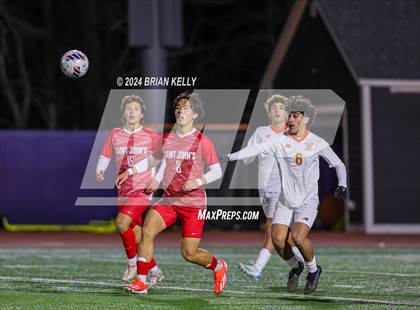 Thumbnail 1 in St. John's vs Newton North (MIAA Division 1 Final) photogallery.