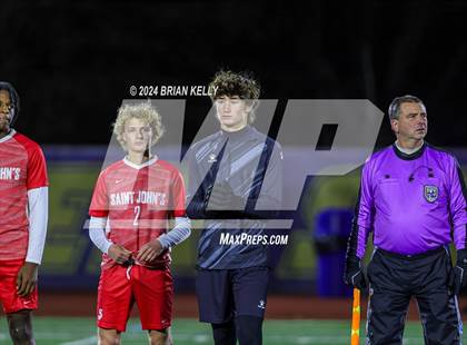 Thumbnail 1 in St. John's vs Newton North (MIAA Division 1 Final) photogallery.