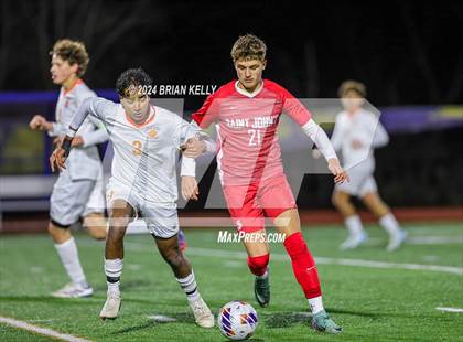 Thumbnail 3 in St. John's vs Newton North (MIAA Division 1 Final) photogallery.