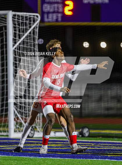 Thumbnail 2 in St. John's vs Newton North (MIAA Division 1 Final) photogallery.