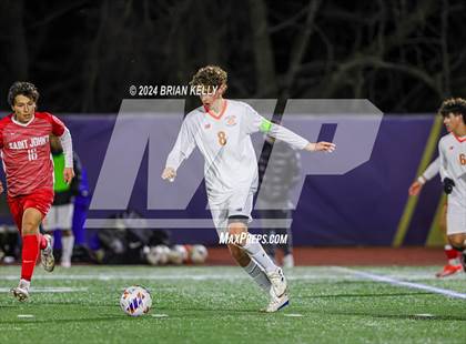 Thumbnail 1 in St. John's vs Newton North (MIAA Division 1 Final) photogallery.