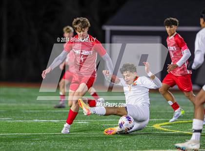 Thumbnail 3 in St. John's vs Newton North (MIAA Division 1 Final) photogallery.