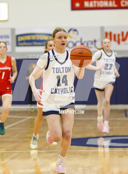 Thumbnail 2 in Harrisburg vs Father Tolton (Sophie Cunningham Classic) photogallery.