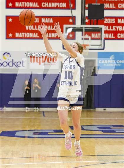Thumbnail 2 in Harrisburg vs Father Tolton (Sophie Cunningham Classic) photogallery.