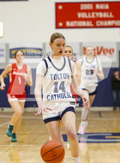 Thumbnail 3 in Harrisburg vs Father Tolton (Sophie Cunningham Classic) photogallery.