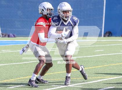 Thumbnail 3 in Auburndale vs Ridge Community (LRFOA Field Clinic - Scrimmage) photogallery.