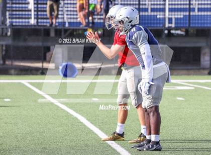 Thumbnail 2 in Auburndale vs Ridge Community (LRFOA Field Clinic - Scrimmage) photogallery.
