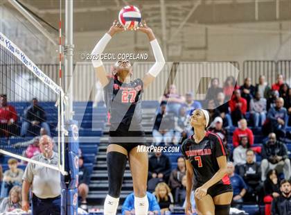 Thumbnail 2 in McIntosh vs. Woodward Academy (GHSA AAAAA State Volleyball Final) photogallery.