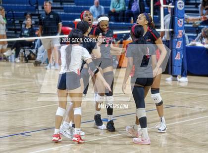 Thumbnail 1 in McIntosh vs. Woodward Academy (GHSA AAAAA State Volleyball Final) photogallery.