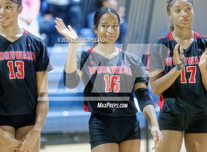 Thumbnail 2 in McIntosh vs. Woodward Academy (GHSA AAAAA State Volleyball Final) photogallery.
