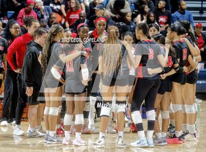 Thumbnail 2 in McIntosh vs. Woodward Academy (GHSA AAAAA State Volleyball Final) photogallery.