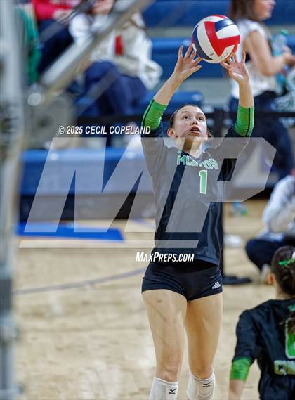 Thumbnail 2 in McIntosh vs. Woodward Academy (GHSA AAAAA State Volleyball Final) photogallery.