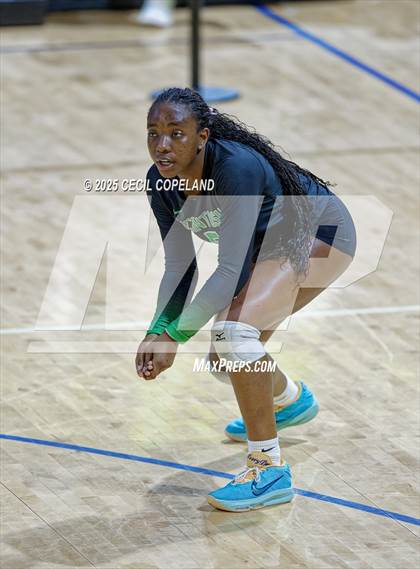 Thumbnail 1 in McIntosh vs. Woodward Academy (GHSA AAAAA State Volleyball Final) photogallery.