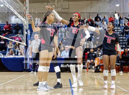 Thumbnail 1 in McIntosh vs. Woodward Academy (GHSA AAAAA State Volleyball Final) photogallery.