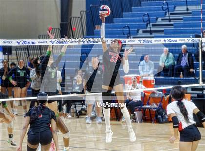 Thumbnail 3 in McIntosh vs. Woodward Academy (GHSA AAAAA State Volleyball Final) photogallery.