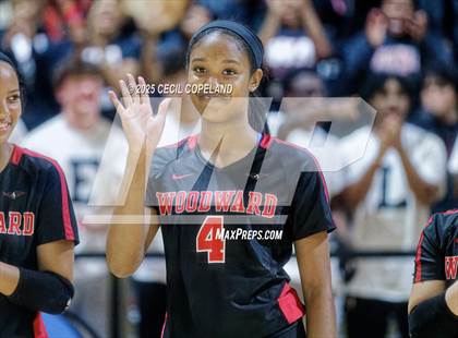 Thumbnail 3 in McIntosh vs. Woodward Academy (GHSA AAAAA State Volleyball Final) photogallery.