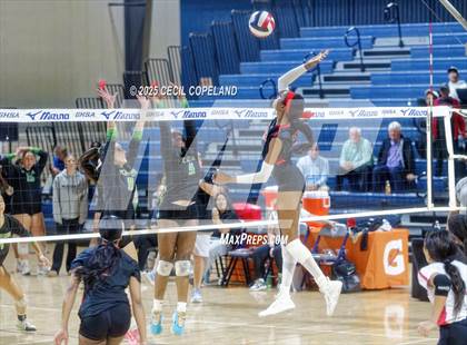 Thumbnail 2 in McIntosh vs. Woodward Academy (GHSA AAAAA State Volleyball Final) photogallery.