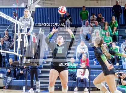Thumbnail 3 in McIntosh vs. Woodward Academy (GHSA AAAAA State Volleyball Final) photogallery.