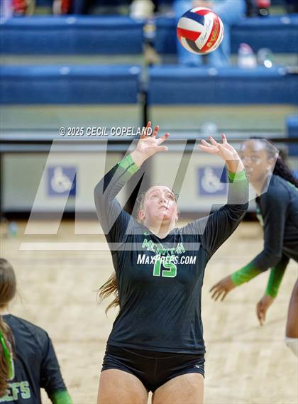 Thumbnail 2 in McIntosh vs. Woodward Academy (GHSA AAAAA State Volleyball Final) photogallery.
