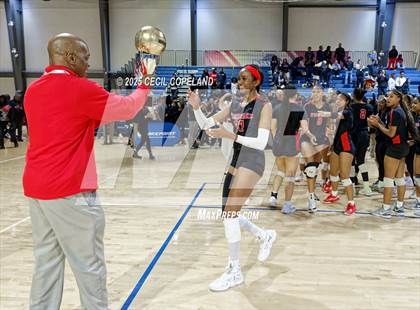 Thumbnail 2 in McIntosh vs. Woodward Academy (GHSA AAAAA State Volleyball Final) photogallery.