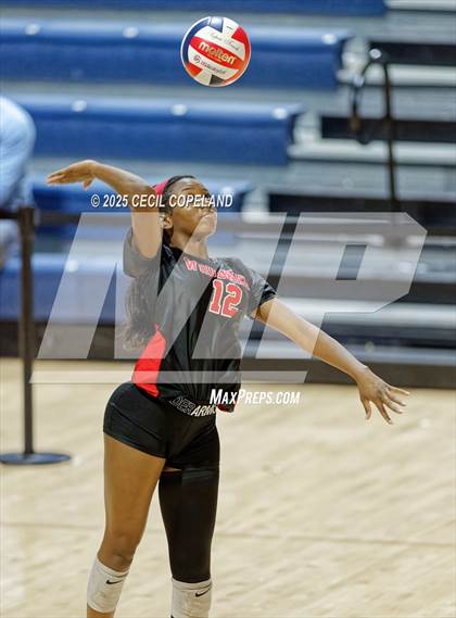 Thumbnail 1 in McIntosh vs. Woodward Academy (GHSA AAAAA State Volleyball Final) photogallery.