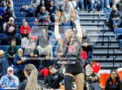 Thumbnail 1 in McIntosh vs. Woodward Academy (GHSA AAAAA State Volleyball Final) photogallery.