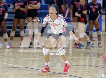 Thumbnail 1 in McIntosh vs. Woodward Academy (GHSA AAAAA State Volleyball Final) photogallery.