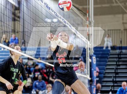 Thumbnail 3 in McIntosh vs. Woodward Academy (GHSA AAAAA State Volleyball Final) photogallery.