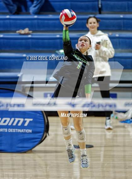 Thumbnail 3 in McIntosh vs. Woodward Academy (GHSA AAAAA State Volleyball Final) photogallery.